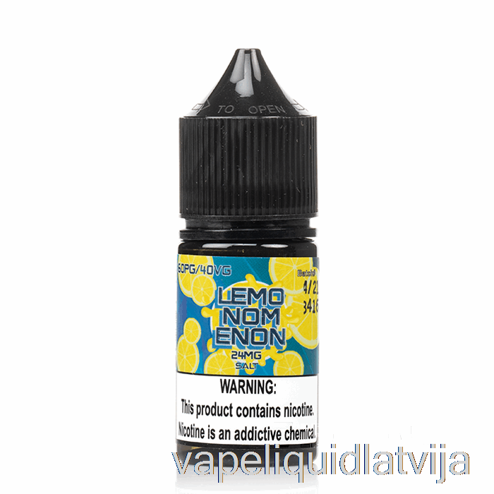 Citronu Sāls - Nomenon E-šķidrumi - 30ml 24mg Vape šķidrums